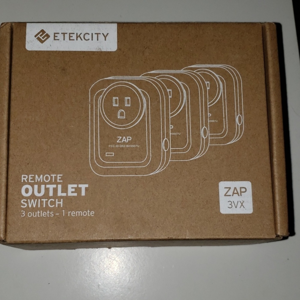 Remote outlet switch